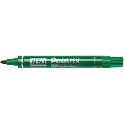 Pentel Marker N50-D Permanentmarker, 1 Stück, grün Pentel Marker N50-D Permanentmarker, 1 Stück, grün