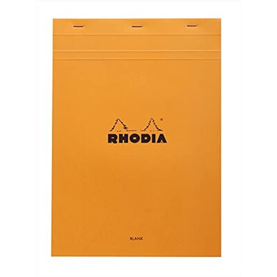 Rhodia 18000C poznámkový blok č. 18 A4 80 listů prázdný oranžový Rhodia 18000C poznámkový blok č. 18 A4 80 listů prázdný oranžový