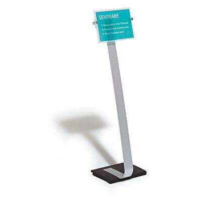 Durable Prezentační stojan Crystal Sign Stand A4, pro formát na výšku a na šířku, 481823 Durable Prezentační stojan Crystal Sign Stand A4, pro formát na výšku a na šířku, 481823