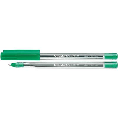 Schneider Tops 505 propiska (klip víčko, špička z ušlechtilé oceli, M) balení po 50 kusech zelené Schneider Tops 505 propiska (klip víčko, špička z ušlechtilé oceli, M) balení po 50 kusech zelené