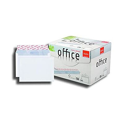 Elco Office Versandtasche C6 80 g/m² FSC-zertifiziert mit Haftverschluss in Shop-Box 200 Stück weiß Elco Office Versandtasche C6 80 g/m² FSC-zertifiziert mit Haftverschluss in Shop-Box 200 Stück weiß