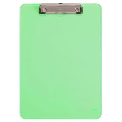MAUL Clipboard A4 zelený neon transparentní stabilní s ocelovou svorkou MAUL Clipboard A4 zelený neon transparentní stabilní s ocelovou svorkou