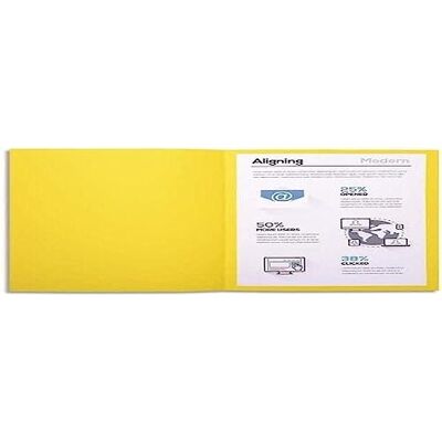 Exacompta Balení 410005E (se 100 kryty na dokumenty Forever, z recyklovaného kartonu 250 g, DIN A4, 21 x 29,7 cm) kanárkově žlutá Exacompta Balení 410005E (se 100 kryty na dokumenty Forever, z recyklovaného kartonu 250 g, DIN A4, 21 x 29,7 cm) kanárkově žlutá