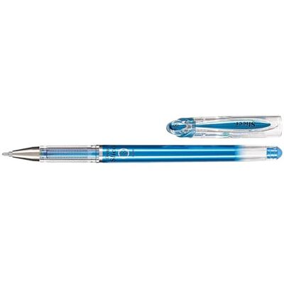 Pentel BG208 Slicci Metallic Gel-Tintenroller mit Nadelspitze, 0.4 mm, blau Pentel BG208 Slicci Metallic Gel-Tintenroller mit Nadelspitze, 0.4 mm, blau