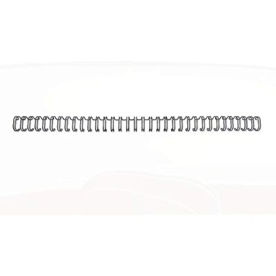 GBC WireBind 47900E Drahtbinderücken, 100 Stück, 5mm, schwarz GBC WireBind 47900E Drahtbinderücken, 100 Stück, 5mm, schwarz