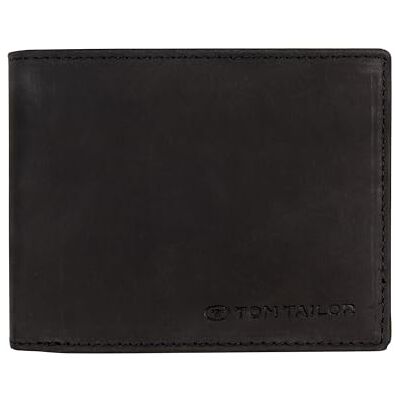 TOM TAILOR Pánské tašky & peněženky Portmonka Ron, černá, M, Klasické TOM TAILOR Pánské tašky & peněženky Portmonka Ron, černá, M, Klasické