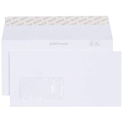 Elco 42779 Prestige dopisní obálka, délka dne, 120 g, bílá Elco 42779 Prestige dopisní obálka, délka dne, 120 g, bílá