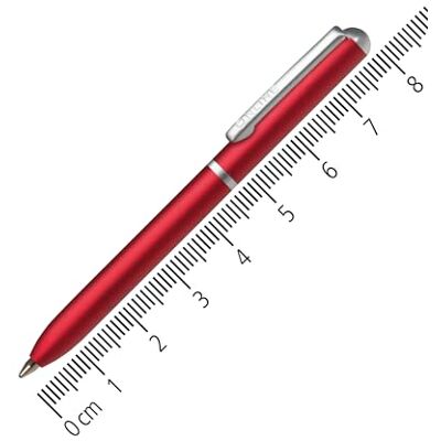 Online Miniaturní otočné kuličkové pero červené s kovovou sponou, standardní náplň D1 mini kulička na peněženku délka 8 cm, vhodné pro peněženku a malé tašky na cesty barva psaní modrá Online Miniaturní otočné kuličkové pero červené s kovovou sponou, standardní náplň D1 mini kulička na peněženku délka 8 cm, vhodné pro peněženku a malé tašky na cesty barva psaní modrá