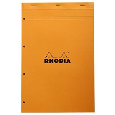 Rhodia 20200C poznámkový blok A4 80 listů čtverečkovaný oranžový Rhodia 20200C poznámkový blok A4 80 listů čtverečkovaný oranžový