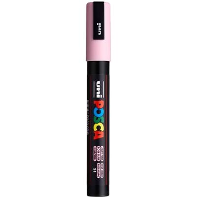 uni POSCA akrylový popisovač PC-5M světle růžový 1,8-2,5 mm kulatý hrot uni POSCA akrylový popisovač PC-5M světle růžový 1,8-2,5 mm kulatý hrot