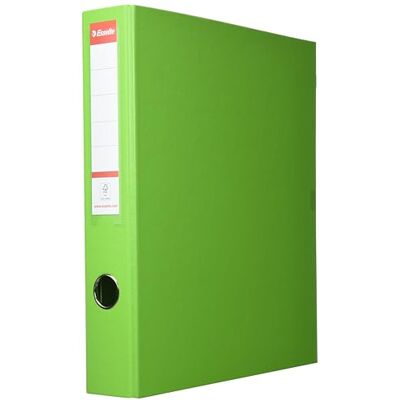 Esselte Ringordner mit 4 D-Ringe, A4, 40 mm 1 grün Esselte Ringordner mit 4 D-Ringe, A4, 40 mm 1 grün