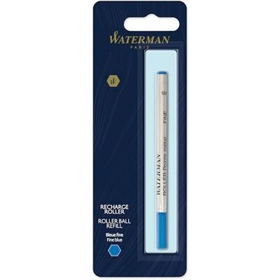 Waterman náplň (pro kuličky s jemnou špičkou) 1 kus modrého inkoustu Waterman náplň (pro kuličky s jemnou špičkou) 1 kus modrého inkoustu