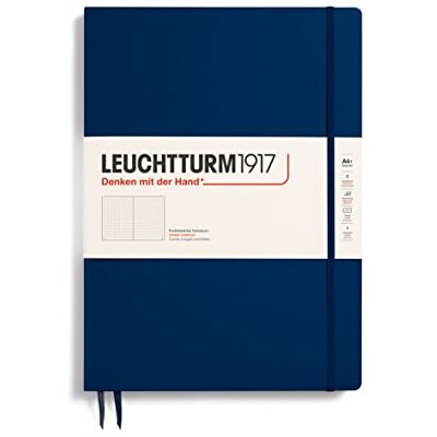 LEUCHTTURM1917 Poznámkový blok Master Slim (A4+) od Leuchtturm 1917, ve tvrdých deskách, 121 stran LEUCHTTURM1917 Poznámkový blok Master Slim (A4+) od Leuchtturm 1917, ve tvrdých deskách, 121 stran