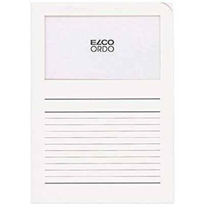 Elco 29489.10 Ordo pořadač Classico, 220 x 310 mm, bílá 120 g, 100 kusů Elco 29489.10 Ordo pořadač Classico, 220 x 310 mm, bílá 120 g, 100 kusů