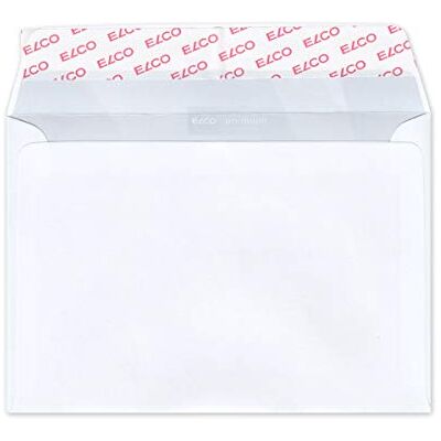 ELCO 30736 Premium Briefumschlag, 100 g, weiß, b6 (176x125mm) für papierformat a6/c6 ELCO 30736 Premium Briefumschlag, 100 g, weiß, b6 (176x125mm) für papierformat a6/c6