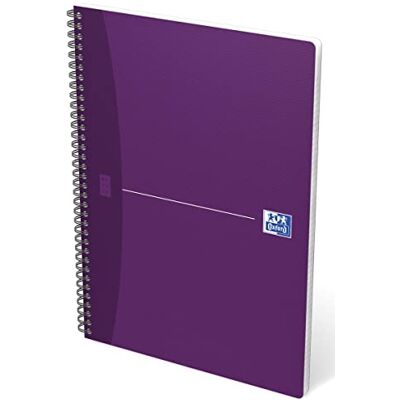 Oxford 100105406 Spiralbuch, DIN A4, kariert,180 Seiten, farblich sortiert, x5 Oxford 100105406 Spiralbuch, DIN A4, kariert,180 Seiten, farblich sortiert, x5