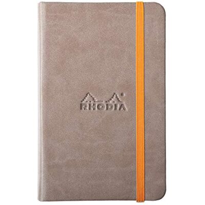 Rhodia 118644C zápisník rama A6 96 listů linkovaný šedý Rhodia 118644C zápisník rama A6 96 listů linkovaný šedý