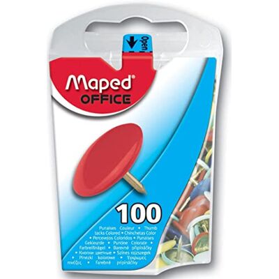 Maped Tvarované americké trháky, tříděné, akryl, vícebarevné, 100 ks Maped Tvarované americké trháky, tříděné, akryl, vícebarevné, 100 ks