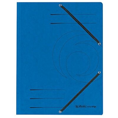 Herlitz Eckspanner-Mappen Ausführung:mit 3 Einschlagklappen Farbe:blau Herlitz Eckspanner-Mappen Ausführung:mit 3 Einschlagklappen Farbe:blau
