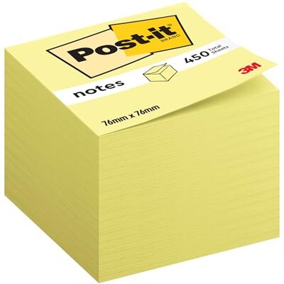 Post-it Kostka Notes, žlutá, 450 listů, 76 mm x 76 mm samolepicí poznámkové bločky na poznámky, pro seznamy úkolů a jako připomínka Selbstklebende Haftnotizen, Praktische Klebezettel für Bürobedarf, Meetings, Erinnerungen, To-Do-Listen und zum Organisie Post-it Kostka Notes, žlutá, 450 listů, 76 mm x 76 mm samolepicí poznámkové bločky na poznámky, pro seznamy úkolů a jako připomínka Selbstklebende Haftnotizen, Praktische Klebezettel für Bürobedarf, Meetings, Erinnerungen, To-Do-Listen und zum Organisie