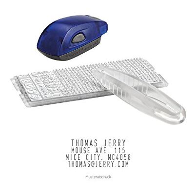COLOP Stamp Mouse 20 sada, razítka pro vlastní použití, včetně sady typů a pinzety COLOP Stamp Mouse 20 sada, razítka pro vlastní použití, včetně sady typů a pinzety