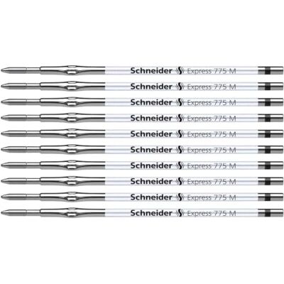 Schneider 7761 Express 775 M náplň do propisky (na dokumenty) balení 10 ks černé Schneider 7761 Express 775 M náplň do propisky (na dokumenty) balení 10 ks černé