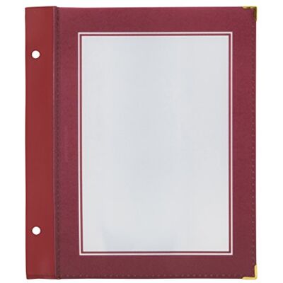 SECURIT Wood-Range A5 vložky do menu pro oboustrannou 5dílnou sadu, vínově červená SECURIT Wood-Range A5 vložky do menu pro oboustrannou 5dílnou sadu, vínově červená