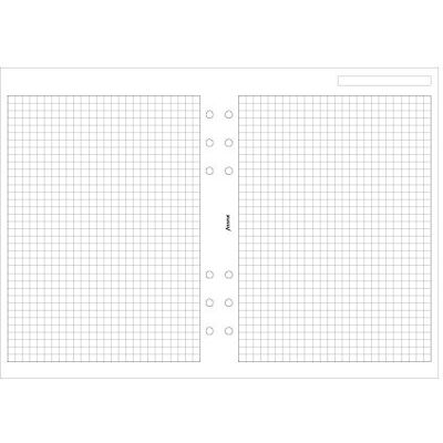 Filofax Poznámkový papír, A5, čtvercový, bílý Filofax Poznámkový papír, A5, čtvercový, bílý
