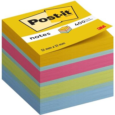 Post-it Notes mini kostka, 400 listů, 51 x 51 mm, modrá, zelená, růžová, žlutá Selbstklebende Haftnotizen, Praktische Klebezettel für Bürobedarf, Meetings, Erinnerungen, To-Do-Listen und zum Organisieren Post-it Notes mini kostka, 400 listů, 51 x 51 mm, modrá, zelená, růžová, žlutá Selbstklebende Haftnotizen, Praktische Klebezettel für Bürobedarf, Meetings, Erinnerungen, To-Do-Listen und zum Organisieren