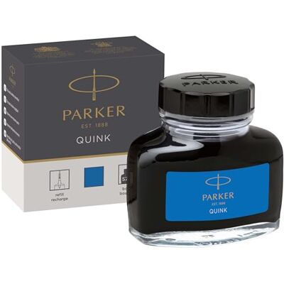 Parker Plnicí inkoust Quink v inkoustovém sudu omyvatelný modrý inkoust 57 ml Parker Plnicí inkoust Quink v inkoustovém sudu omyvatelný modrý inkoust 57 ml