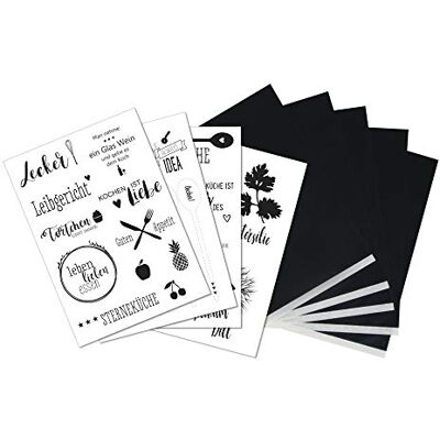 Rayher - Küchenliebe - 4x A4 vzory - Transfer paper Rayher - Küchenliebe - 4x A4 vzory - Transfer paper