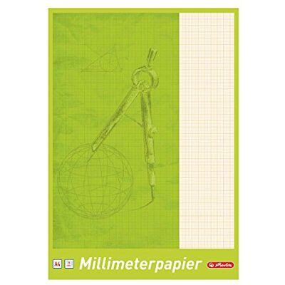Herlitz Milimetrový papír / 25 listů / DIN A4 Herlitz Milimetrový papír / 25 listů / DIN A4