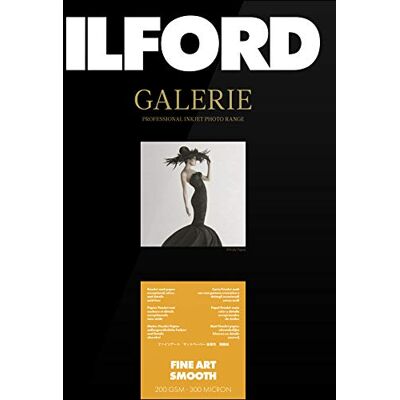 Ilford Galerie Prestige Fine Art Hladké 200 GSM - 5x7 palců Ilford Galerie Prestige Fine Art Hladké 200 GSM - 5x7 palců