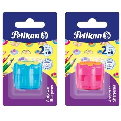 Pelikan 700429 ořezávátko s dvojitou dózou Flower, 1 kus, různé barvy – výběr barvy není možný Pelikan 700429 ořezávátko s dvojitou dózou Flower, 1 kus, různé barvy – výběr barvy není možný