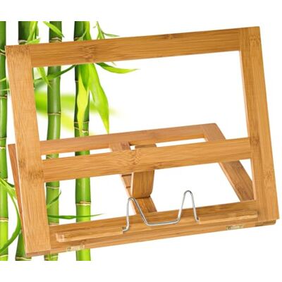 Wedo 2113107 Stojan na knihy Dřevo Bambus Hnědý Velké provedení, 34 x 26 x 4,7 cm Wedo 2113107 Stojan na knihy Dřevo Bambus Hnědý Velké provedení, 34 x 26 x 4,7 cm