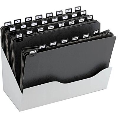 Rexel 6036100 Metall-Karteitrog, lichtgrau Rexel 6036100 Metall-Karteitrog, lichtgrau