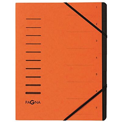 Pagna Desky , 12dílný pořadač, Oranžová Pagna Desky , 12dílný pořadač, Oranžová