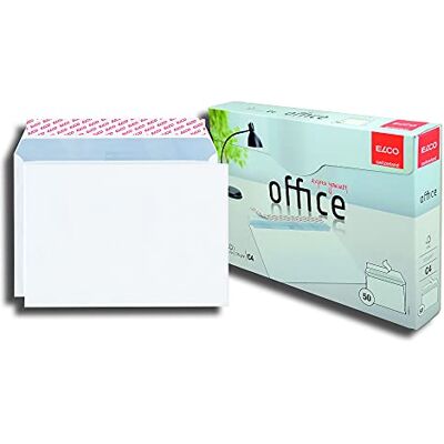 Elco Office taška pro zasílání C4 120 g/m² FSC certifikováno s upevňovacím uzávěrem v Shop-Box 50 kusů bílá Elco Office taška pro zasílání C4 120 g/m² FSC certifikováno s upevňovacím uzávěrem v Shop-Box 50 kusů bílá