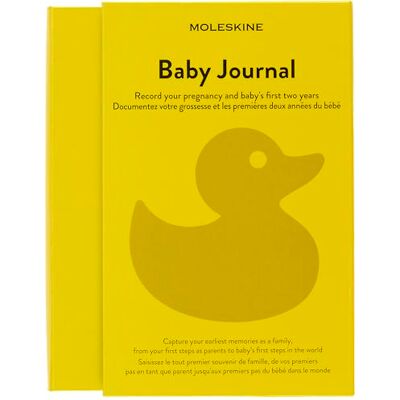Moleskine , Baby Journal, téma poznámkový blok, pevná vazba, poznámkový blok pro poznámku a připomenutí prvních dvou let života vašeho dítěte, velký formát 13 x 21 cm, 400 stran Moleskine , Baby Journal, téma poznámkový blok, pevná vazba, poznámkový blok pro poznámku a připomenutí prvních dvou let života vašeho dítěte, velký formát 13 x 21 cm, 400 stran