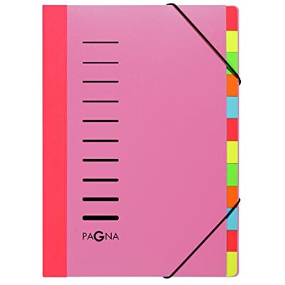 Pagna Deskorganizer Lucy Colours 12-teilig, aus PP, mit Eckspanngummi dehnbarem Rücken Pagna Deskorganizer Lucy Colours 12-teilig, aus PP, mit Eckspanngummi dehnbarem Rücken