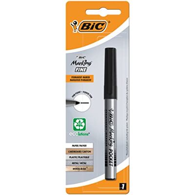 BIC 105892 permanentní zvýrazňovač Pocket 1445, černý BIC 105892 permanentní zvýrazňovač Pocket 1445, černý