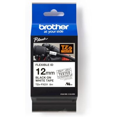 Brother TZe-FX231 kazeta s popisovací páskou 12 mm Brother TZe-FX231 kazeta s popisovací páskou 12 mm