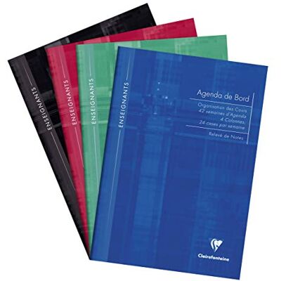 Clairefontaine 9059C školní sešit pro učitele A4 72 listů 4 sloupce tříděné Clairefontaine 9059C školní sešit pro učitele A4 72 listů 4 sloupce tříděné