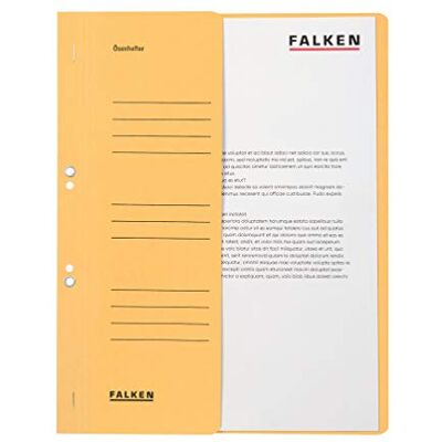 FALKEN 50x pořadač s očky z recyklovaného kartonu pro DIN A4 chamois Vyrobeno v Německu s poloviční přední stranou a kfm. Sešívačka Sešívačka Desky na dokumenty FALKEN 50x pořadač s očky z recyklovaného kartonu pro DIN A4 chamois Vyrobeno v Německu s poloviční přední stranou a kfm. Sešívačka Sešívačka Desky na dokumenty