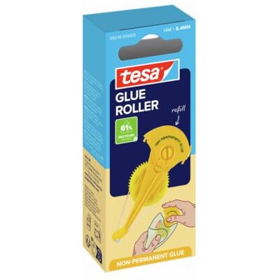 tesa GLUE ROLLER Non-Permanent náhradní kazeta váleček na lepidlo 14 m Kazeta pro doplnění lepidla rychlé doplnění znovu odstranitelná na papír, karton a fotografie v kanceláři a doma tesa GLUE ROLLER Non-Permanent náhradní kazeta váleček na lepidlo 14 m Kazeta pro doplnění lepidla rychlé doplnění znovu odstranitelná na papír, karton a fotografie v kanceláři a doma