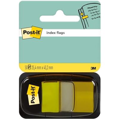 Post-it Index lepicí pásky, 50 značkovacích proužků, 25,4 mm x 43,2 mm Pro označení, zvýraznění a barevné kódování důležitých informací – drží bezpečně, popisovatelné, s dávkovačem jednou rukou Post-it Index lepicí pásky, 50 značkovacích proužků, 25,4 mm x 43,2 mm Pro označení, zvýraznění a barevné kódování důležitých informací – drží bezpečně, popisovatelné, s dávkovačem jednou rukou