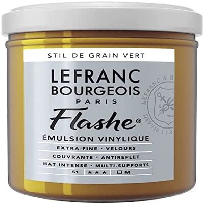 Lefranc Bourgeois 300628 Flashe akrylová barva & vinylová barva, vysoce pigmentovaná, elastická, stálá na světle, odolná proti stárnutí, matná, pro vnitřní i venkovní použití, květináč 125 ml – strukturovaná zelená Lefranc Bourgeois 300628 Flashe akrylová barva & vinylová barva, vysoce pigmentovaná, elastická, stálá na světle, odolná proti stárnutí, matná, pro vnitřní i venkovní použití, květináč 125 ml – strukturovaná zelená