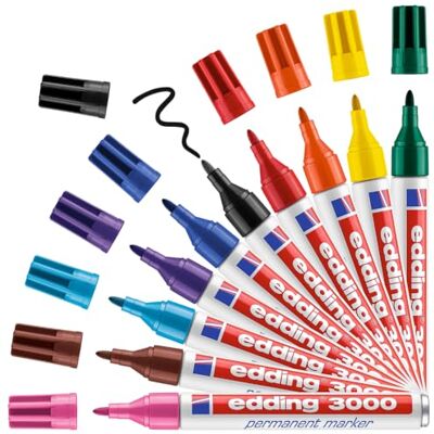 Edding 3000 permanentní značkovač Edding 3000 permanentní značkovač