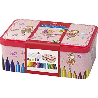 Faber-Castell 155534 fixy Connector Ballerina pouzdro s 33 tužkami Faber-Castell 155534 fixy Connector Ballerina pouzdro s 33 tužkami