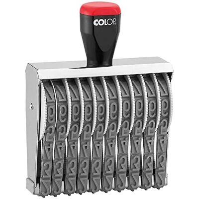 COLOP 108909 Ziffernstempel 15010-10 Ziffernbänder, 15 mm Schrifthöhe COLOP 108909 Ziffernstempel 15010-10 Ziffernbänder, 15 mm Schrifthöhe
